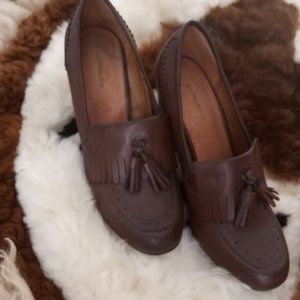 G.H BASS & CO. Women's Brown Leather Pump